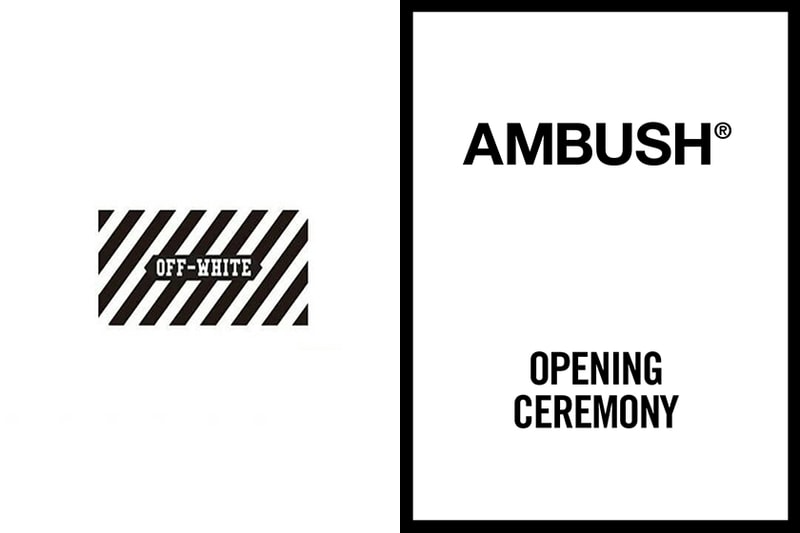 OffWhite purchase AMBUSH Opening Ceremony