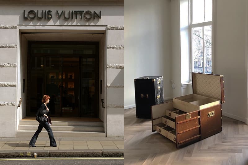 vintage Louis vuitton trunk auction