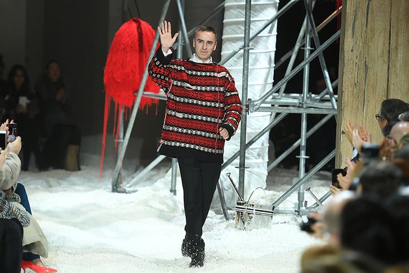 raf simons prada group miu miu director rumors