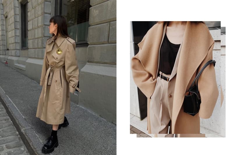 Trench Coat, Wool Coat Street Style