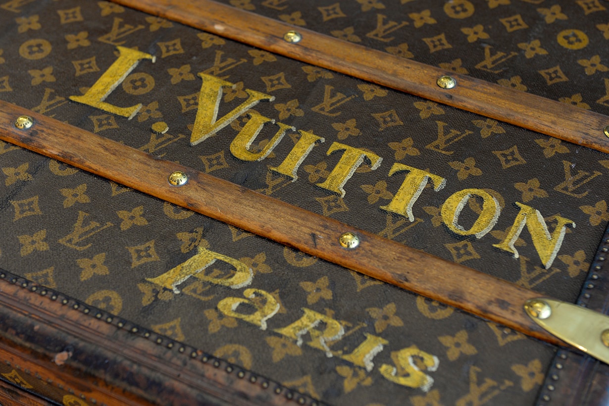 vintage Louis vuitton trunk auction