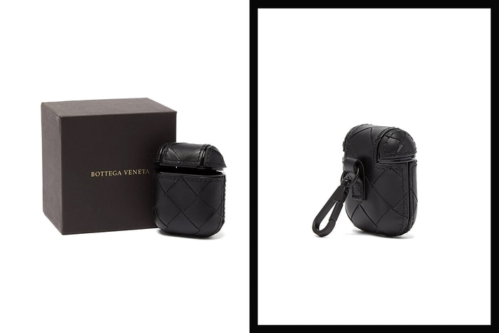 Bottega Veneta 推出全黑率性 AirPods Case，完美移植標誌極簡編織設計！