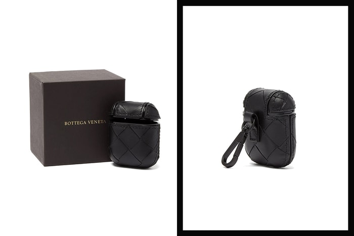 Bottega Veneta 推出全黑率性 AirPods Case,完美移植標誌極簡編織設計!
