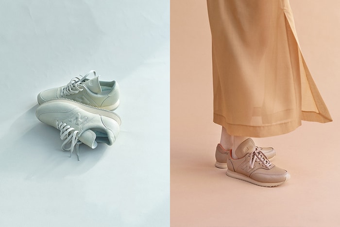 極簡美學：日本小眾品牌重新設計 New Balance 經典波鞋，一抹簡約柔和的奶茶色調！
