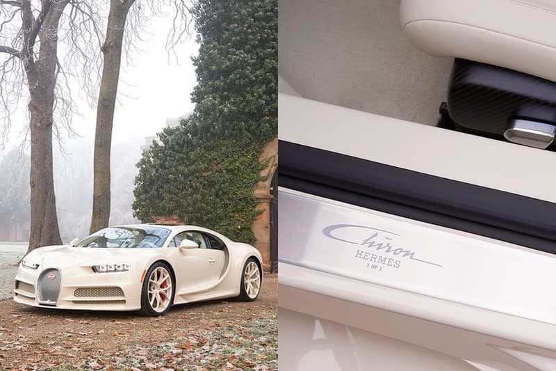 hermes bugarri chiron sports car Craie