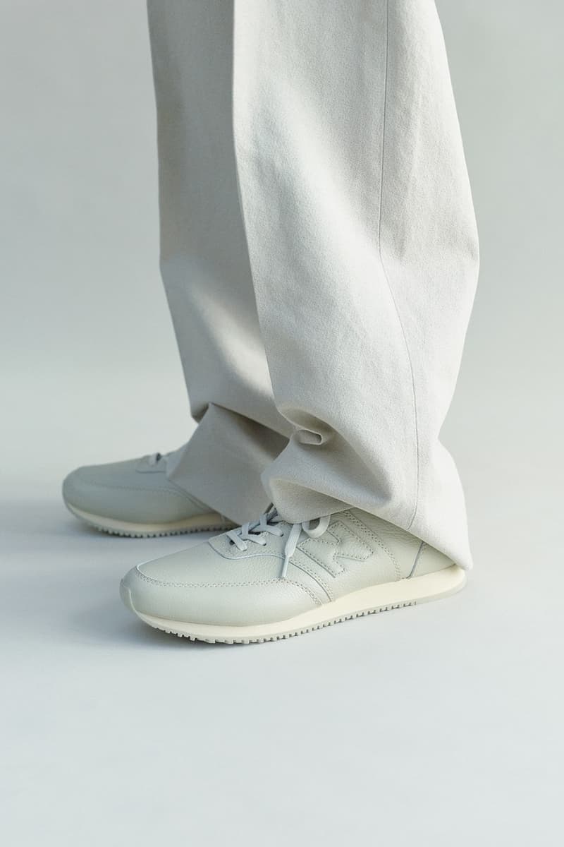 auralee new balance comp100 sneaker apparel collaboration spring summer 2020