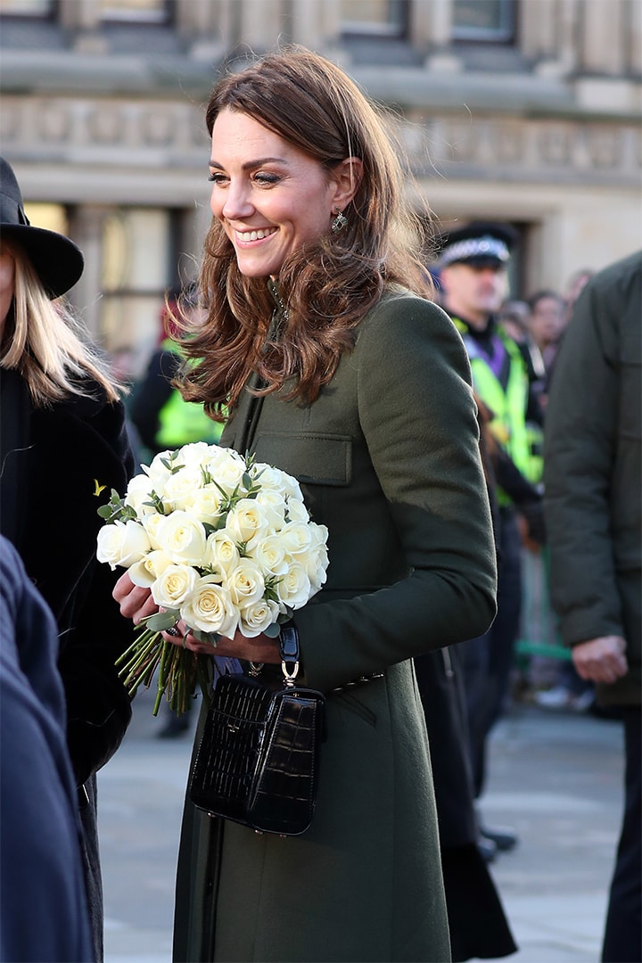 Kate Middleton Wore Alexander McQueen Coat and Zara Dress