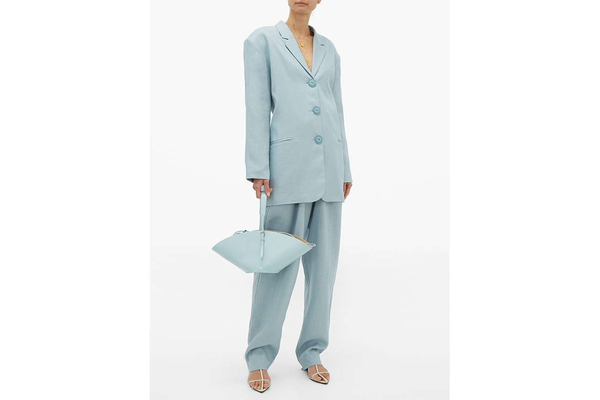 Manus Oversized Linen Blazer