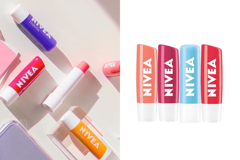 nivea korea lip balm fruit flavor