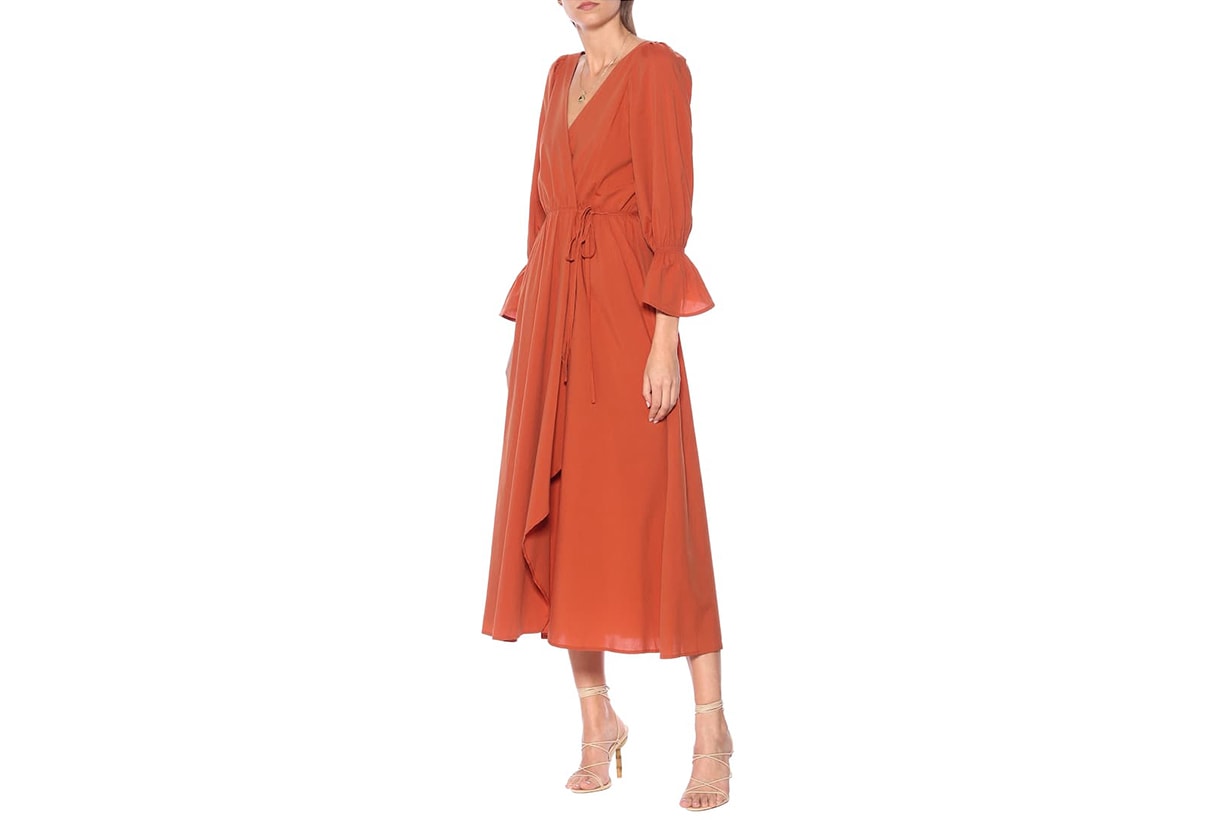 Oona Cotton-blend Midi Dress