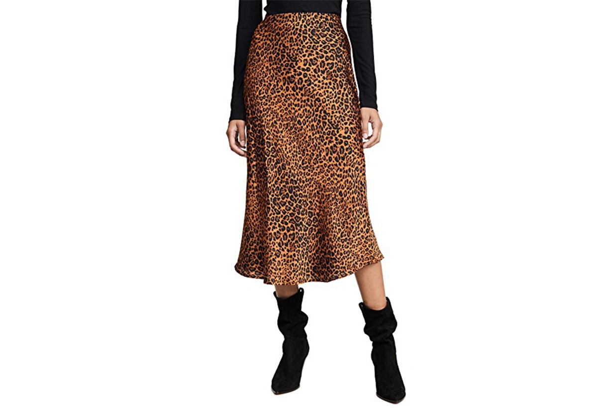 re:named Slip Midi Skirt