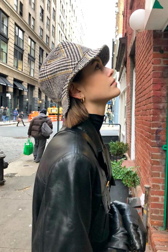 Ruslan Baginskiy bella hadid baker boy cap hat instagram must have RB