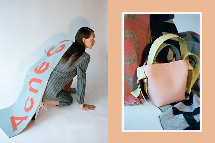 北歐極簡:Acne Studio 最新春夏系列,羊毛圍巾、迷你皮革手袋一次列入新年清單!