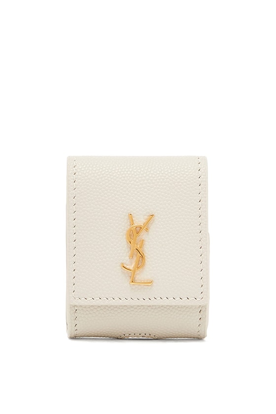 saint laurent ysl logo airpod case