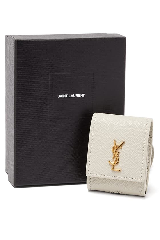 saint laurent ysl logo airpod case