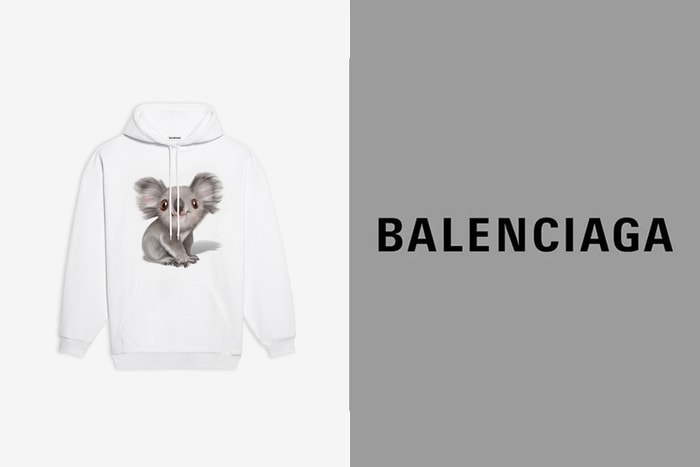 Balenciaga 為了澳洲火災推出無尾熊連帽衫與 T-Shirt，將把 100 % 收益全數捐出去！