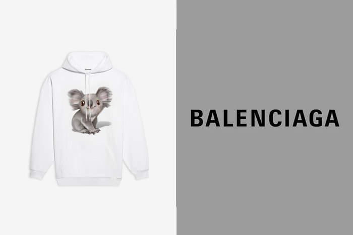 Balenciaga 為了澳洲火災推出無尾熊連帽衫與 T-Shirt,將把 100 % 收益全數捐出去!