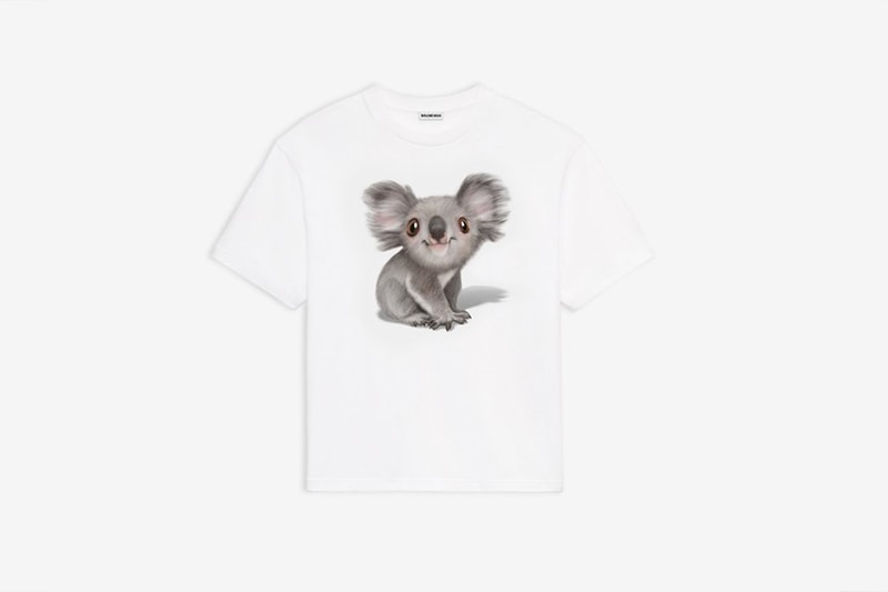australia fire bushfire relief donation fashion balenciaga koala hoodie t shirt