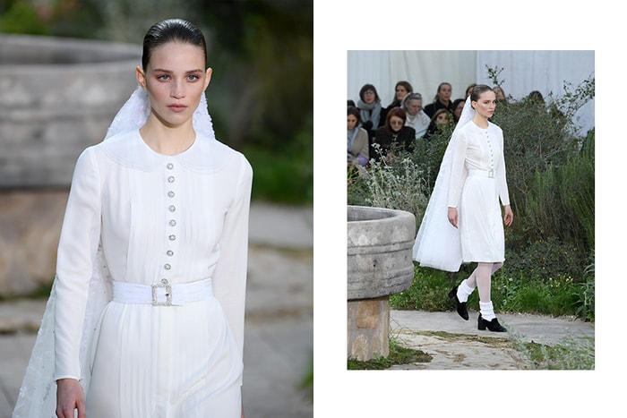 #PFW：Chanel 高訂時裝大秀上的這件婚紗，以現代摩登設計給予新娘重新定義！
