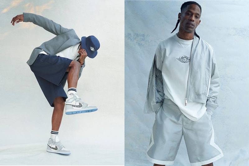 dior x Jordan brand Travis Scott campaign 2020