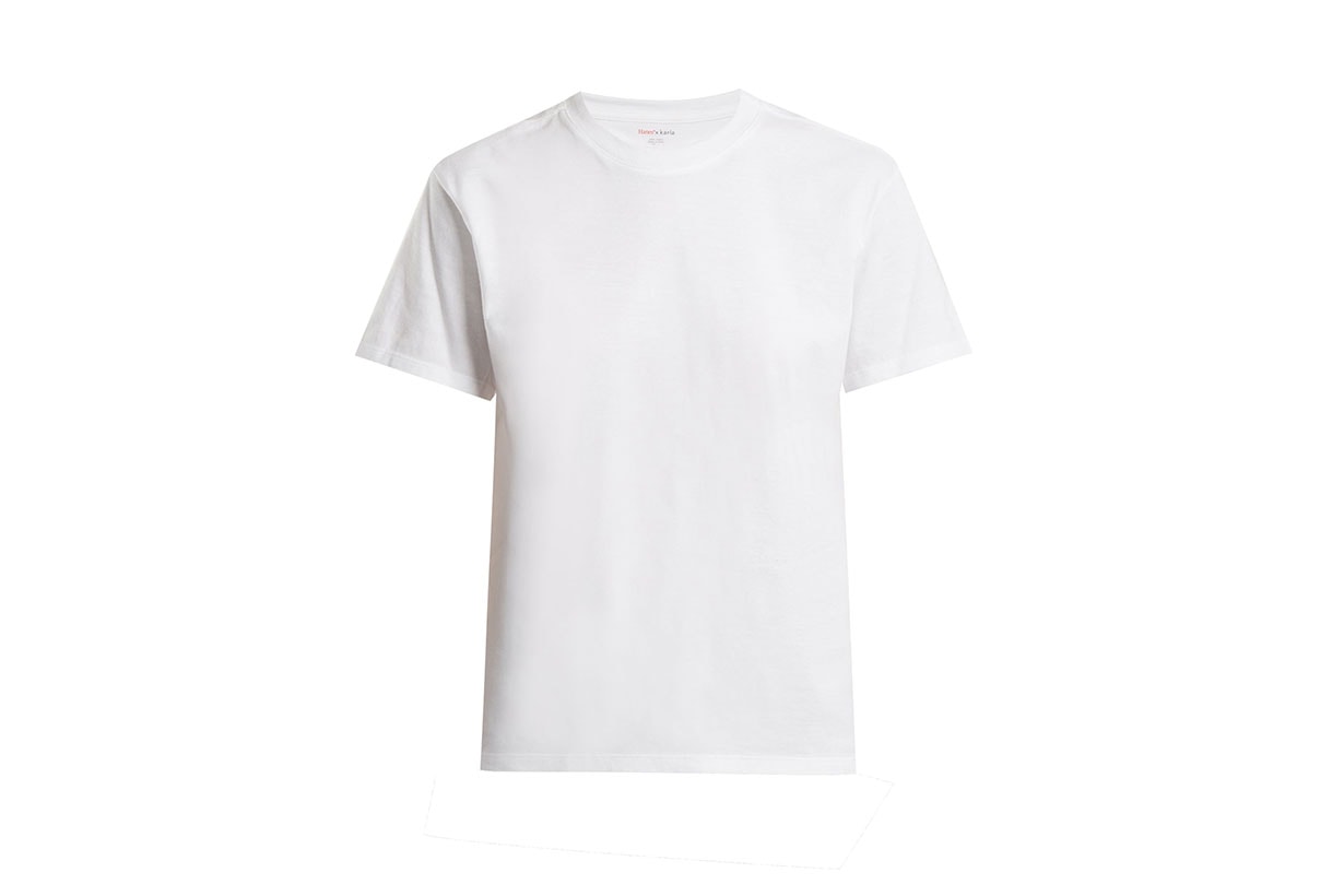 The Crew Cotton-jersey Cropped T-shirt
