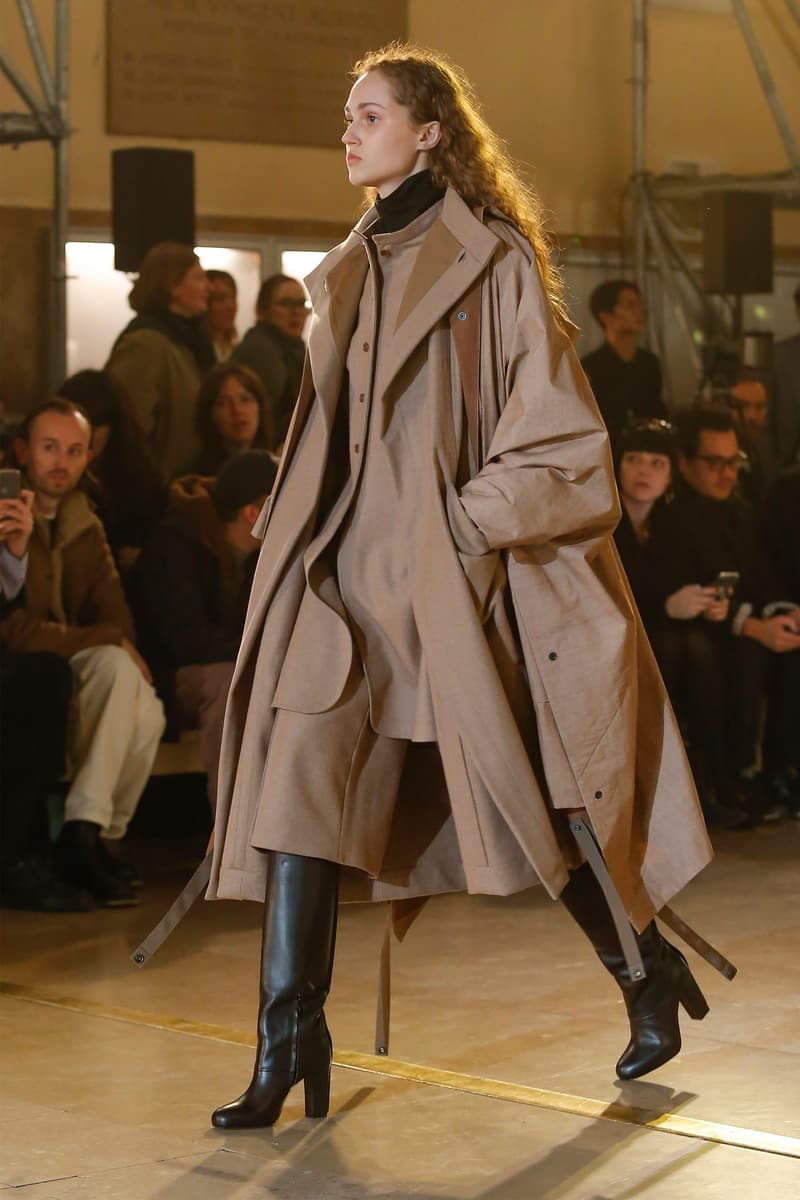 Paris fashion show fall 2020 ready to wear christophe lemaire