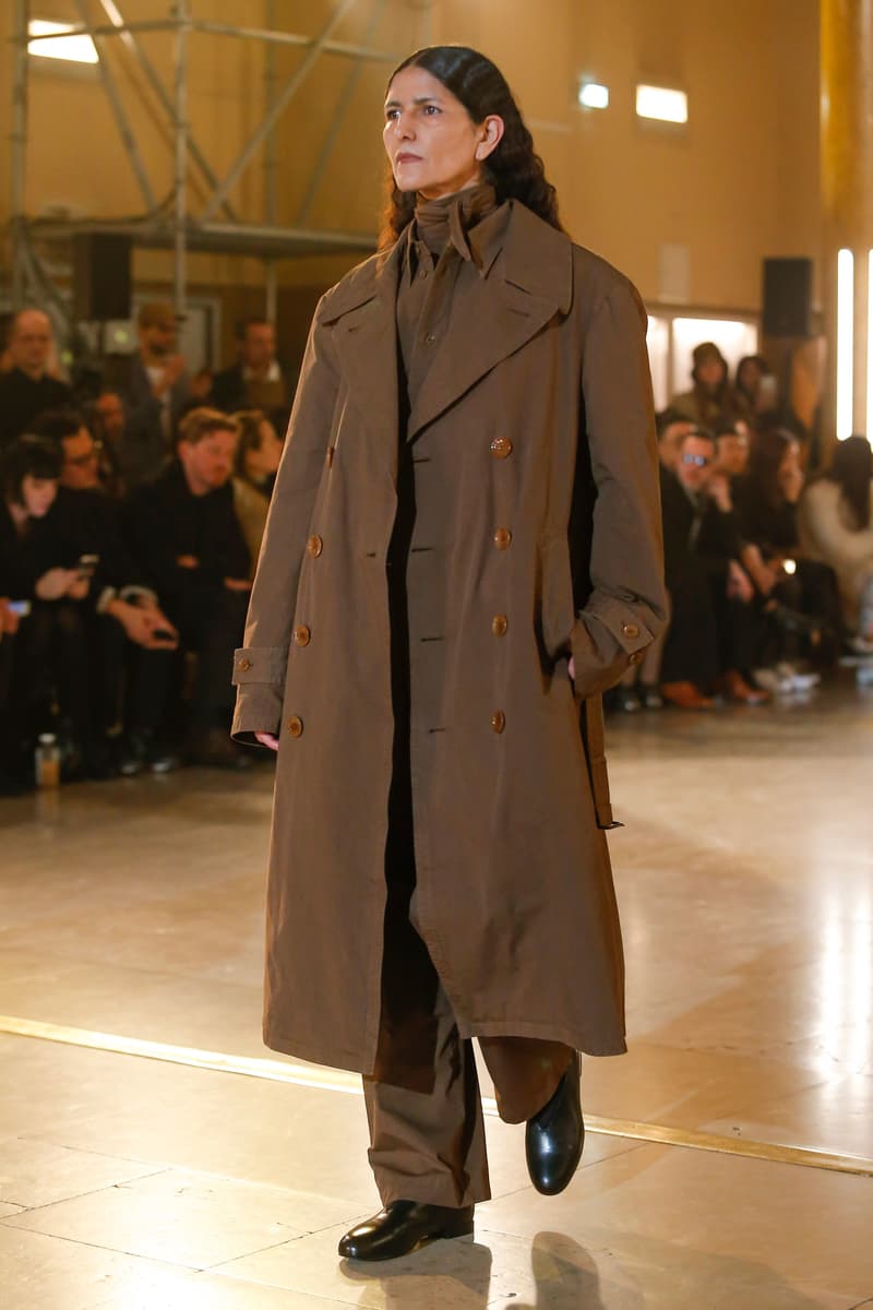 Paris fashion show fall 2020 ready to wear christophe lemaire