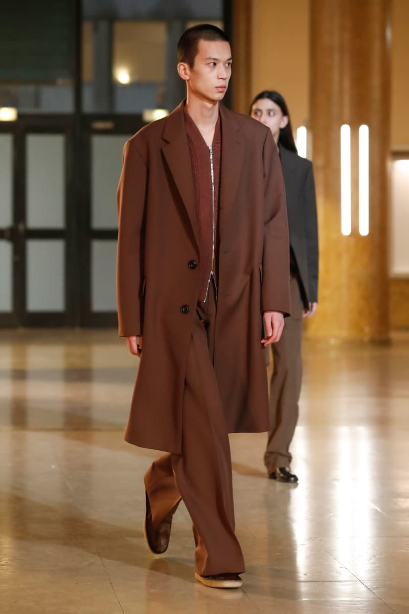 Paris fashion show fall 2020 ready to wear christophe lemaire