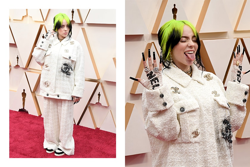 Billie Eilish Chanel Oscars 2020 Red Carpet