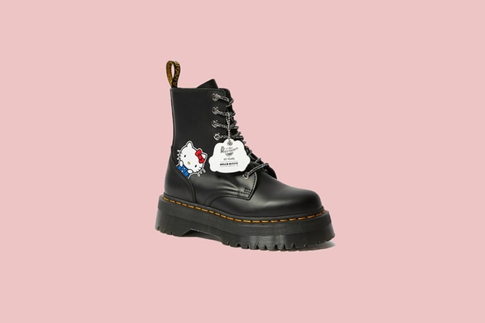 Dr. Martens 經典靴款加入這一位可愛嘉賓,甜美、個性女生怎麼能放過?