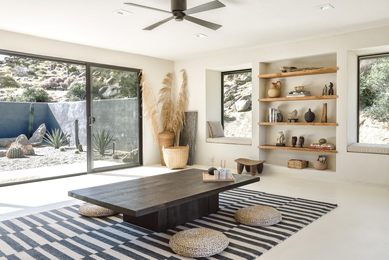 villa kuro beautiful house rent nature airbnb Joshua Tree National Park