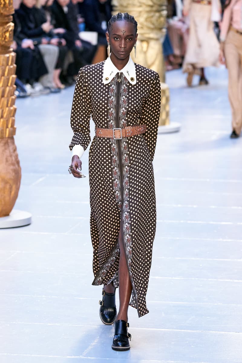 Chloé paris fashion show 2020 fw Sofia Steinberg model