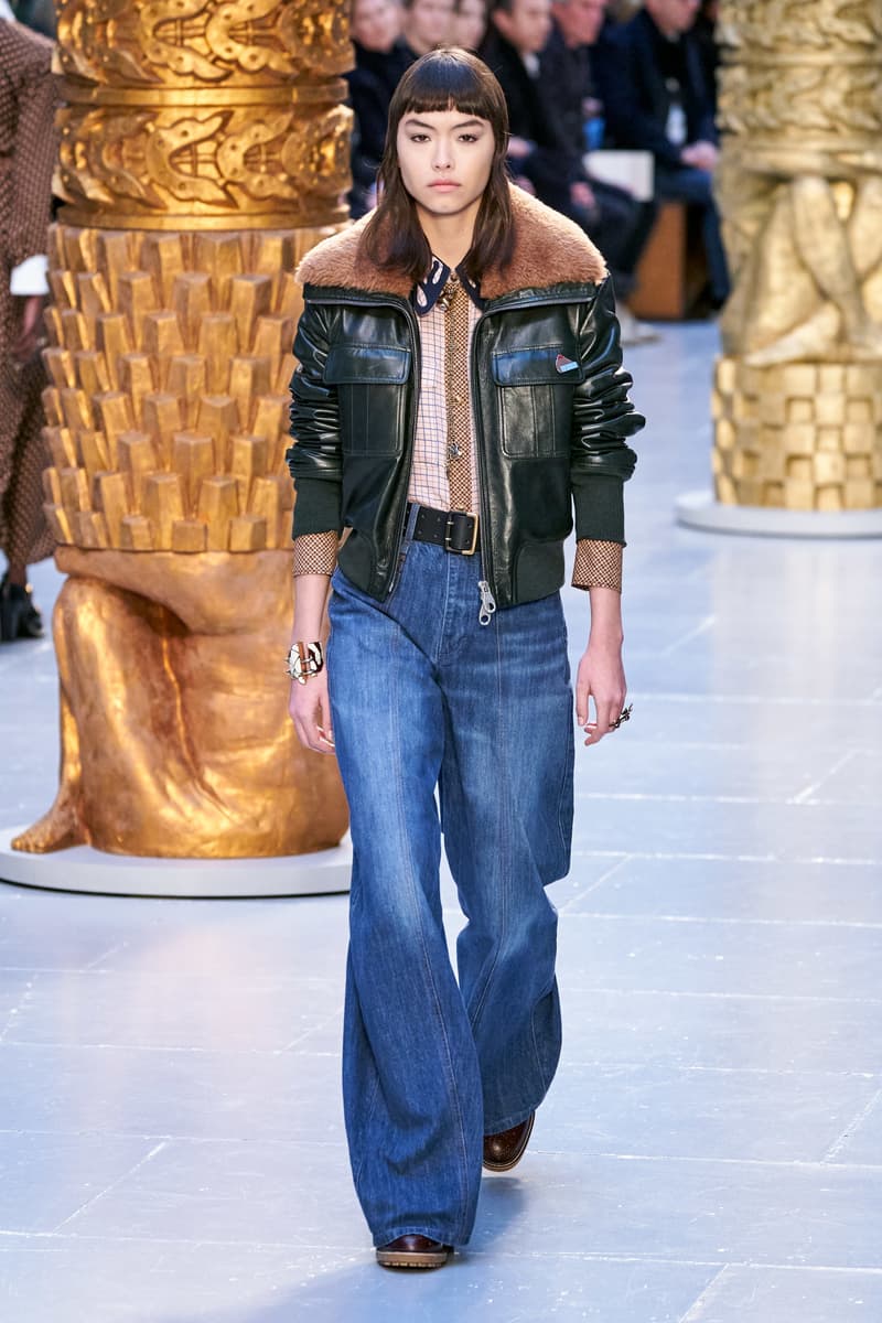 Chloé paris fashion show 2020 fw Sofia Steinberg model