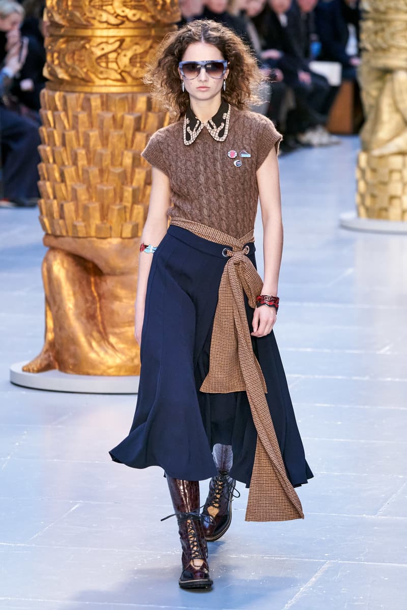 Chloé paris fashion show 2020 fw Sofia Steinberg model
