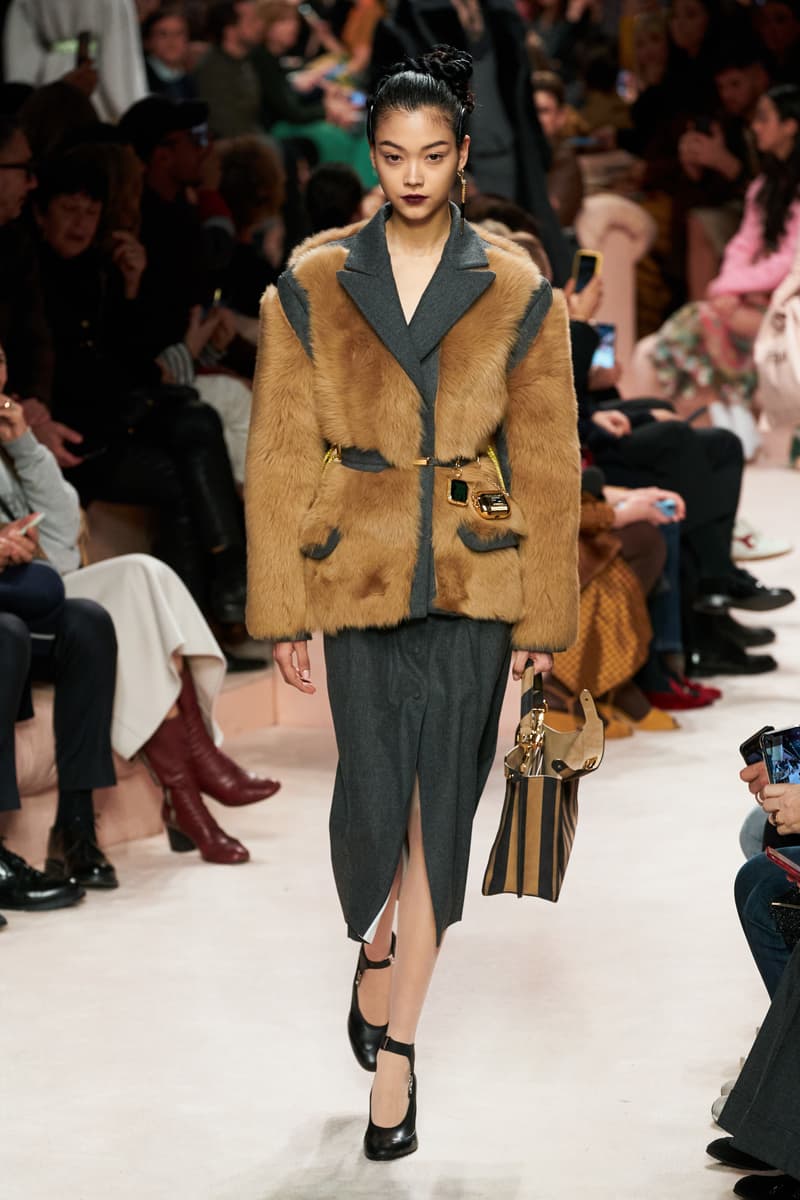 fendi fall 2020 ready to wear Milan fashion show