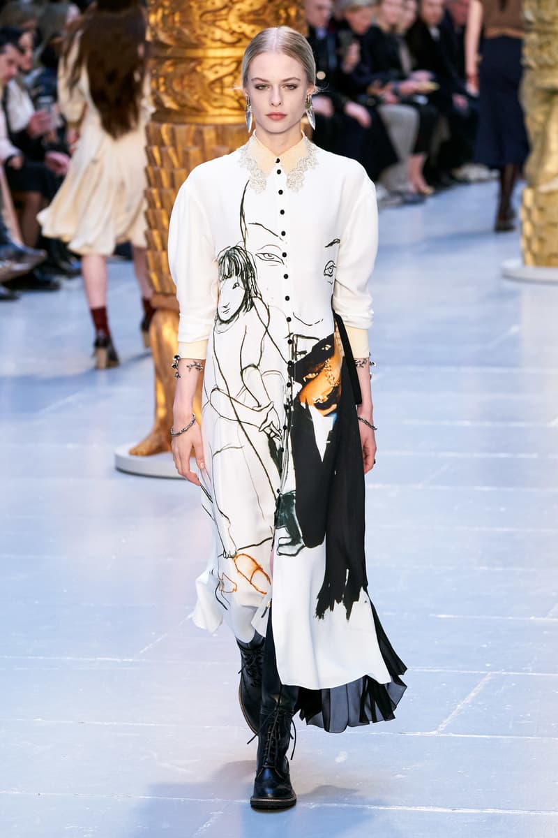 Chloé paris fashion show 2020 fw Sofia Steinberg model