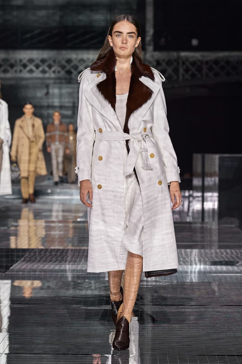 fall 2020 ready to wear burberry London fashion show