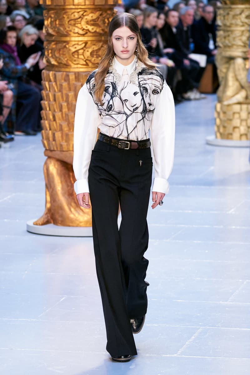 Chloé paris fashion show 2020 fw Sofia Steinberg model