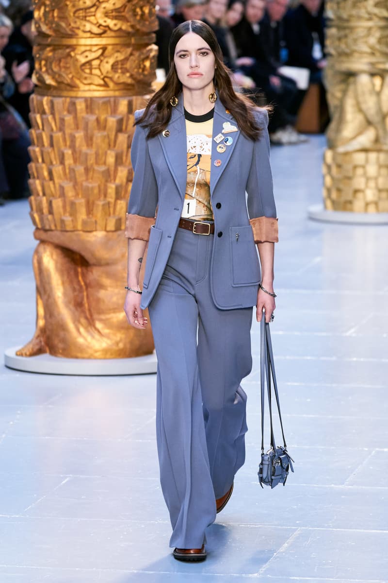 Chloé paris fashion show 2020 fw Sofia Steinberg model
