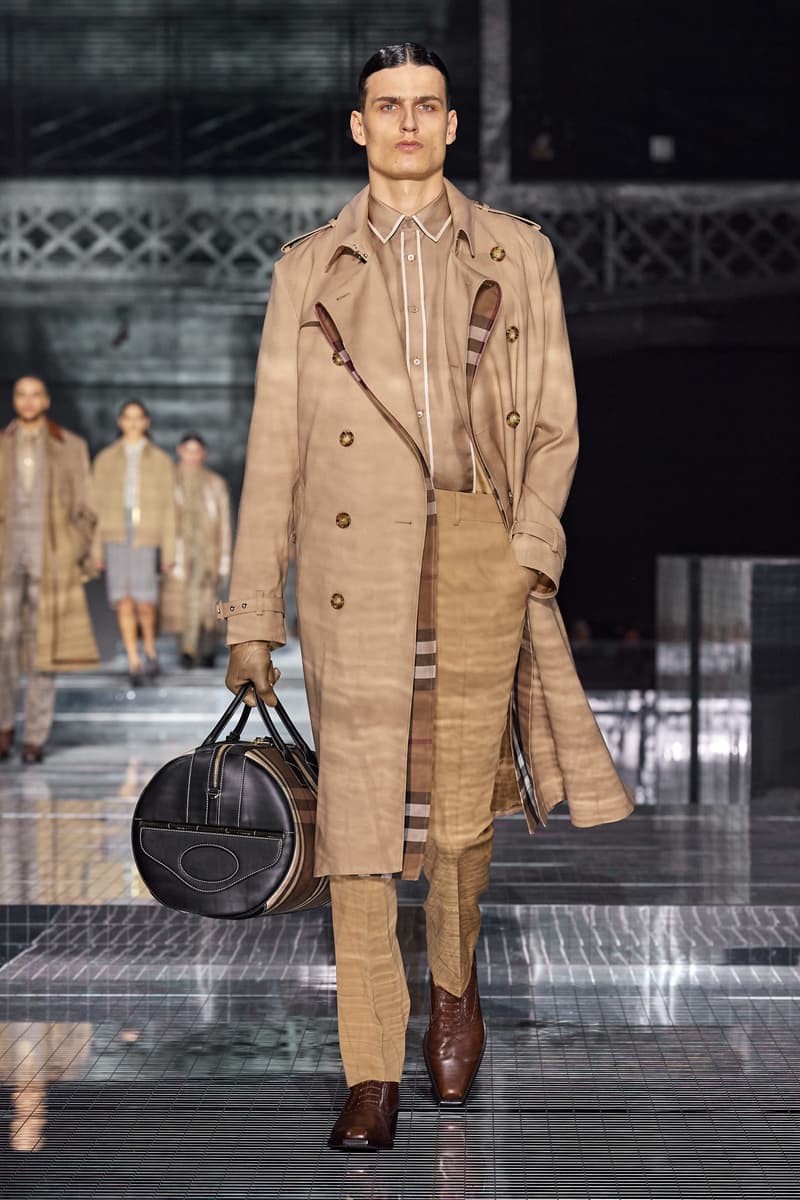 fall 2020 ready to wear burberry London fashion show