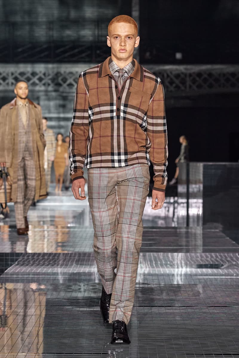 fall 2020 ready to wear burberry London fashion show