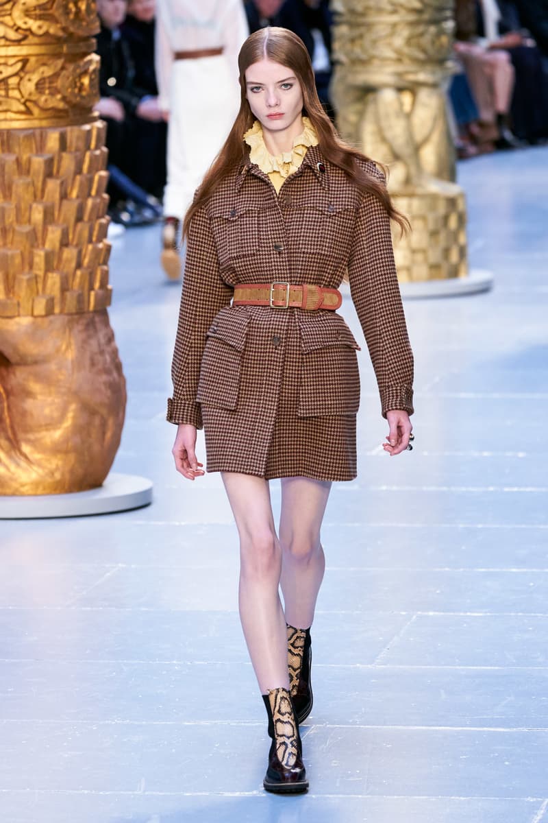 Chloé paris fashion show 2020 fw Sofia Steinberg model