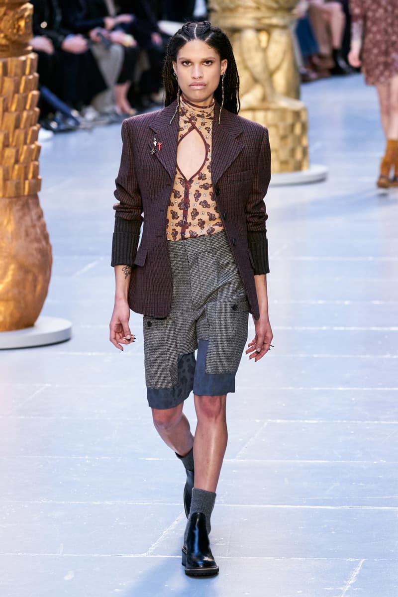 Chloé paris fashion show 2020 fw Sofia Steinberg model