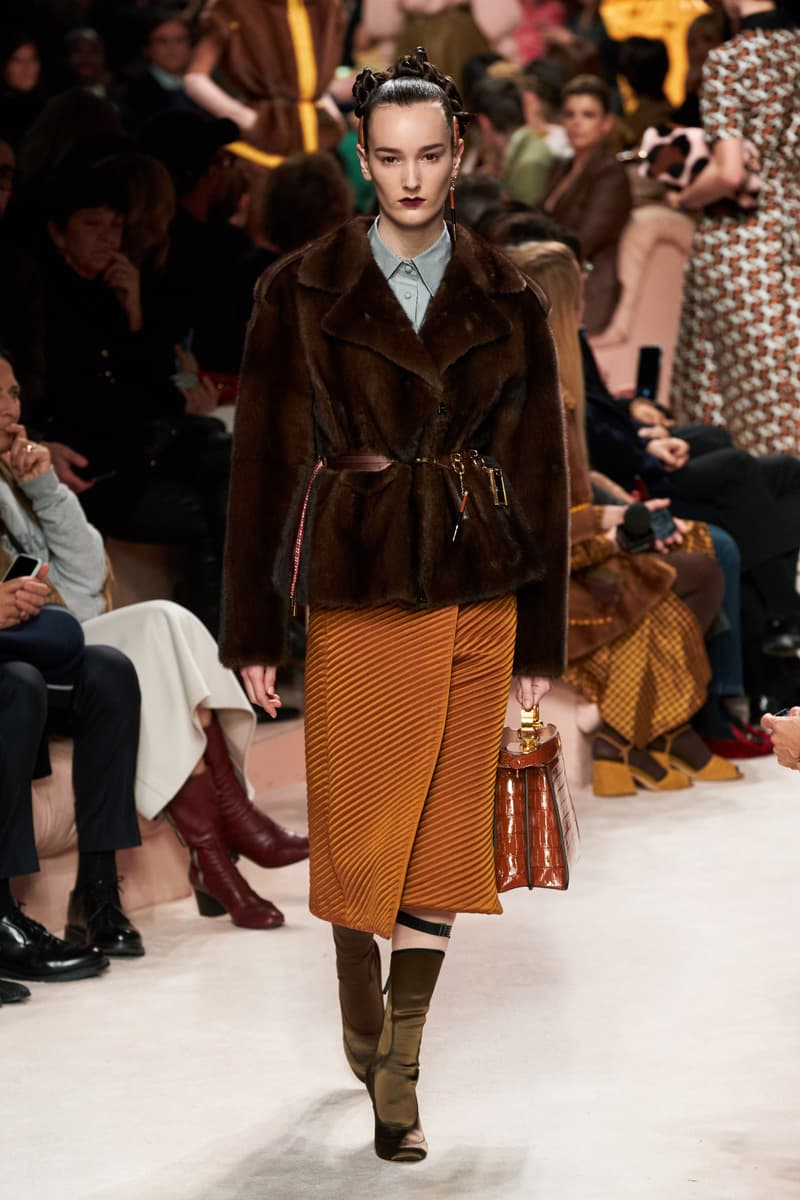 fendi fall 2020 ready to wear Milan fashion show