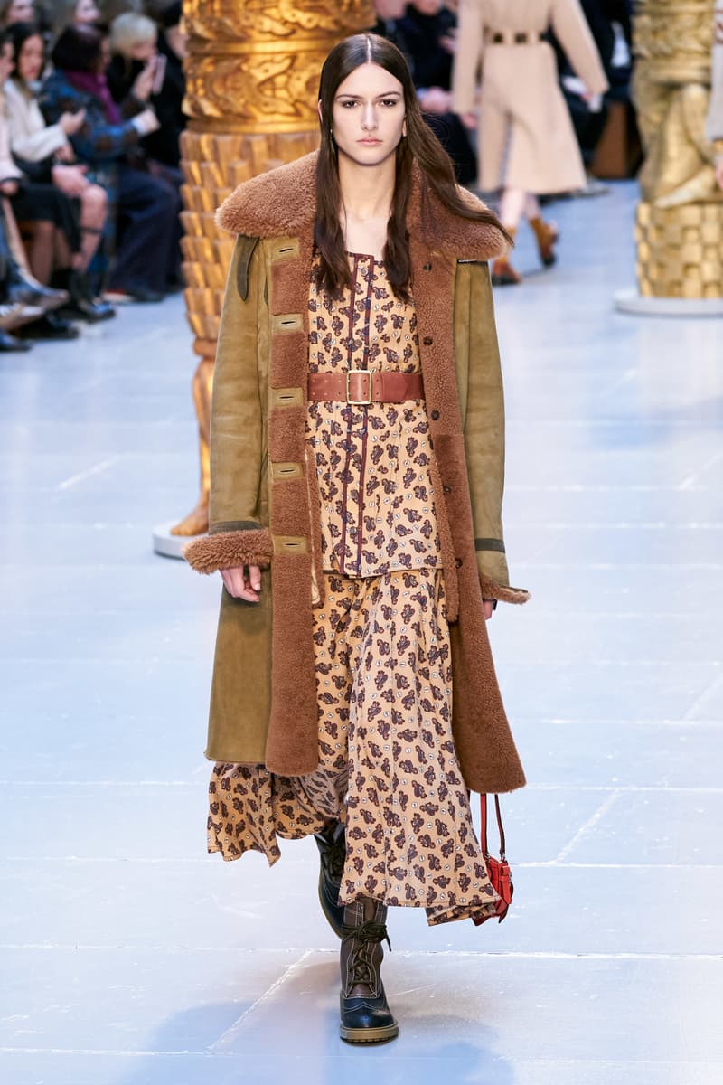 Chloé paris fashion show 2020 fw Sofia Steinberg model