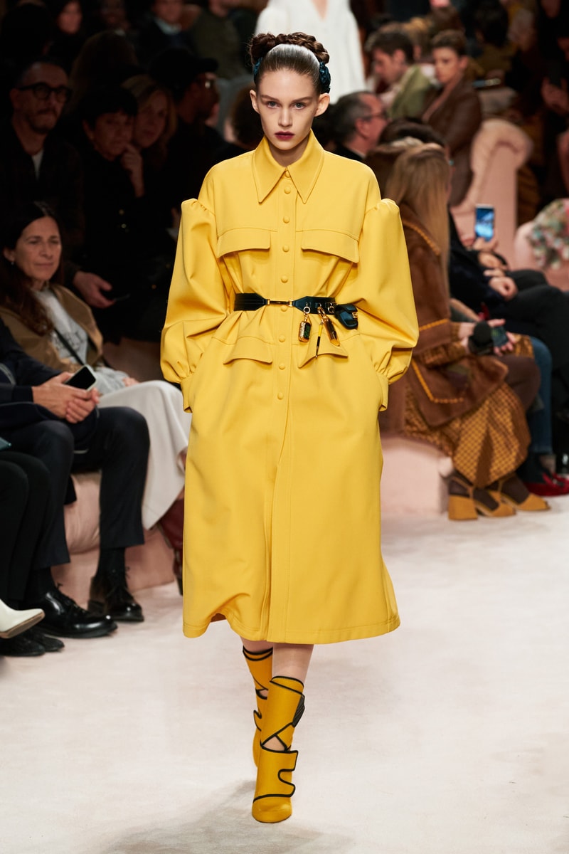 fendi fall 2020 ready to wear Milan fashion show