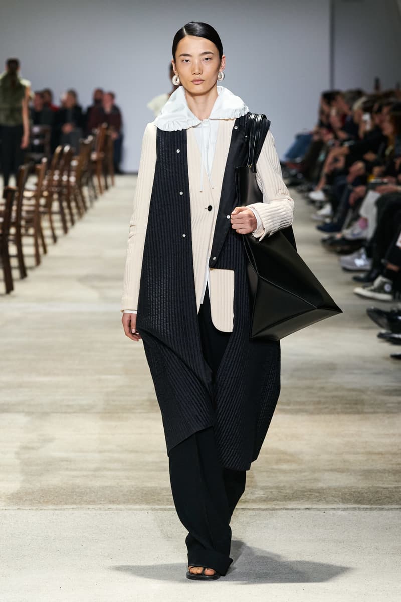 jil sander 2020 fw milan fashion week show