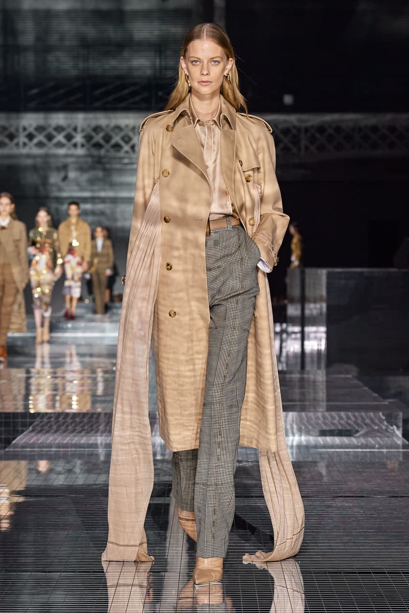 fall 2020 ready to wear burberry London fashion show