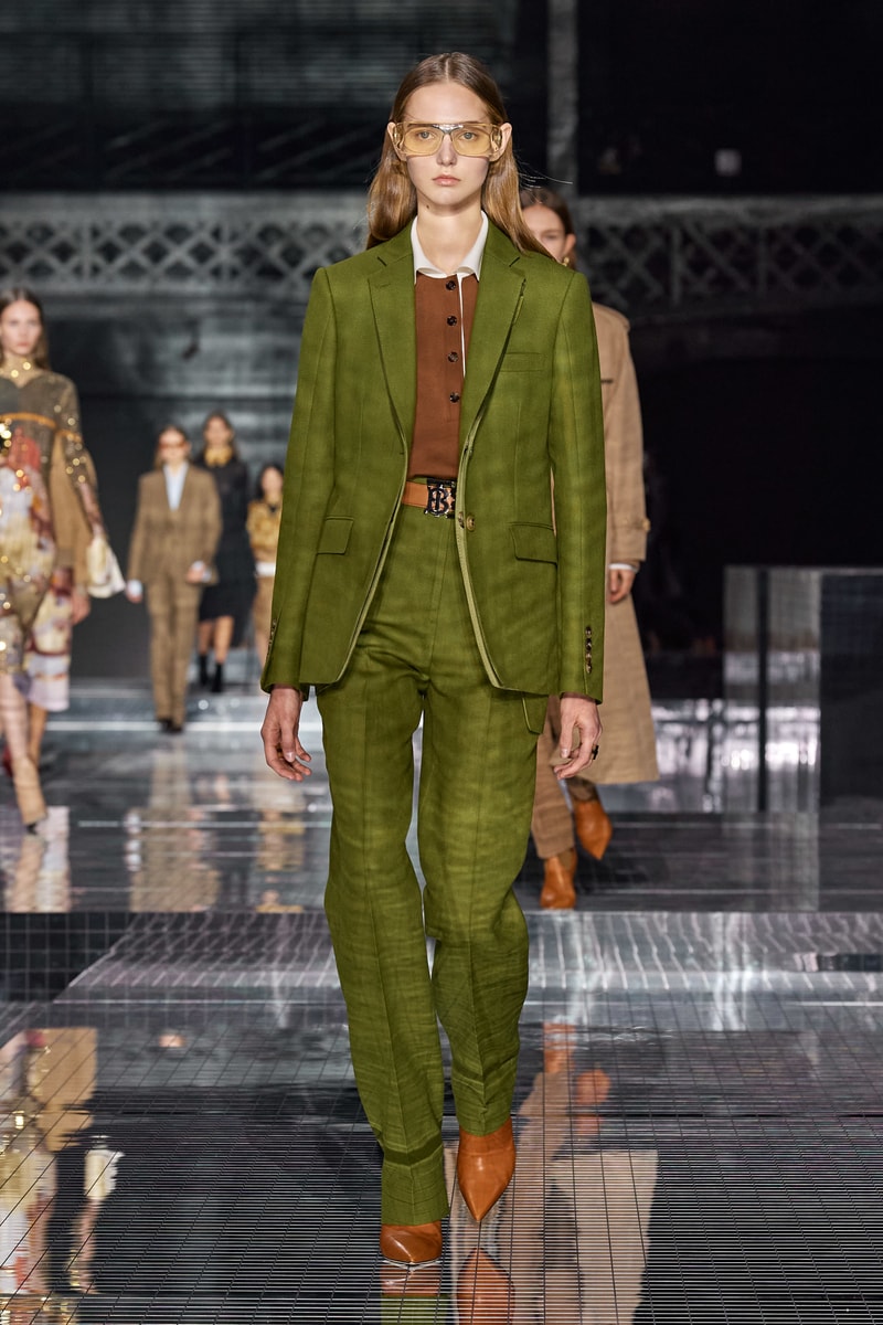 fall 2020 ready to wear burberry London fashion show