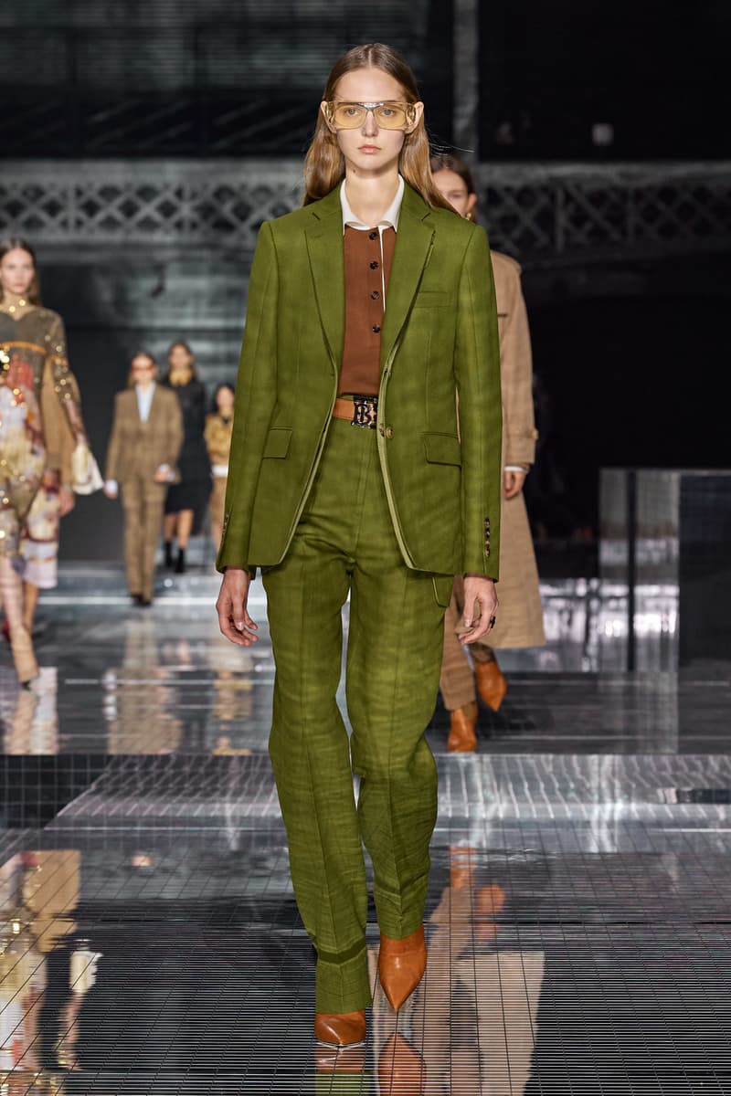 fall 2020 ready to wear burberry London fashion show